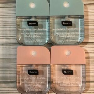 BPure Hand Sanitizer 2 Cherry Blossom, 2 Lotus Blossom B•Pure B Pure.
